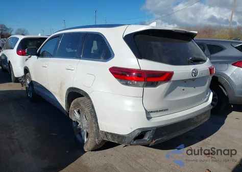 2017 Toyota Highlander Limited из США, поврежденный, VIN 5TDDZRFH6HS432836
